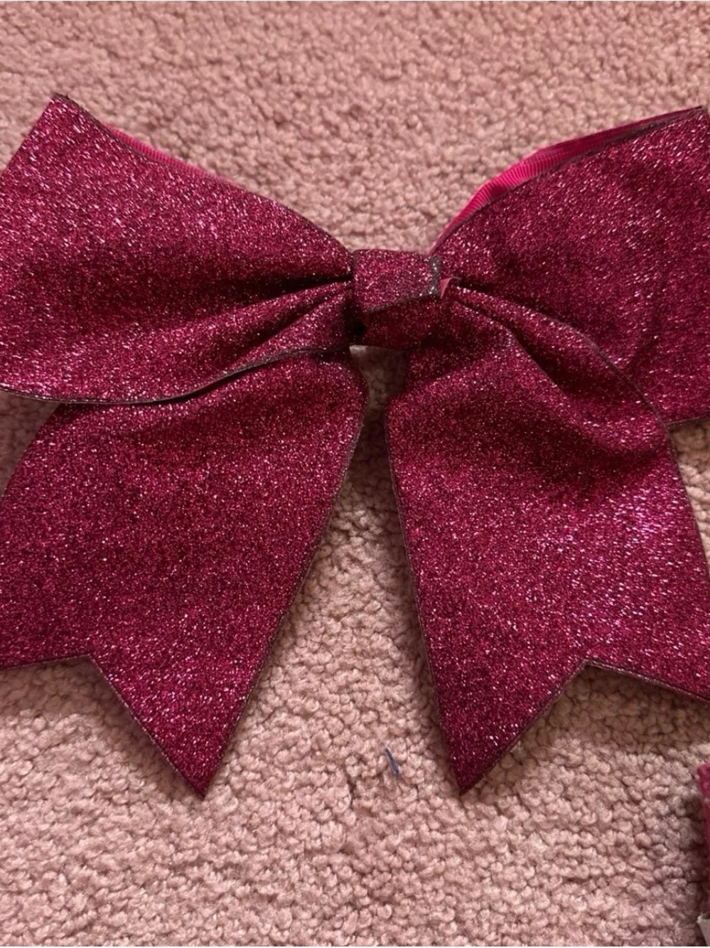 Sparkle Pink Hair Bows